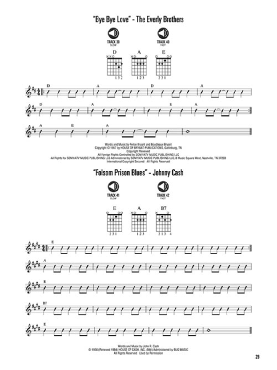 Open Chords Open Chords Guitar Tablature scores gallery preview page 6