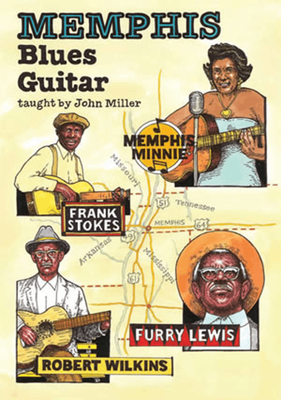 Memphis Blues Guitar Electric Guitar scores gallery preview page 1