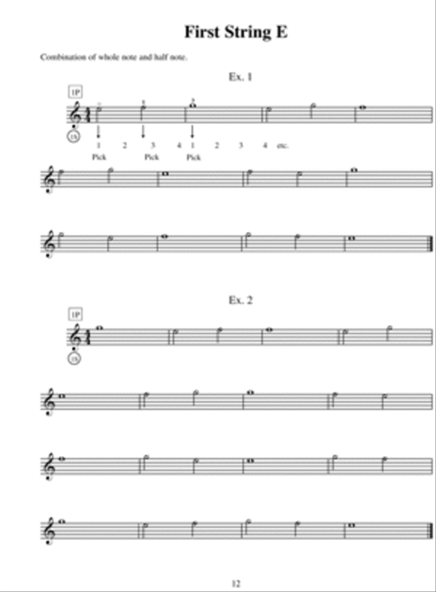 Beginning Guitar: Essential Etudes Classical Guitar scores gallery preview page 2