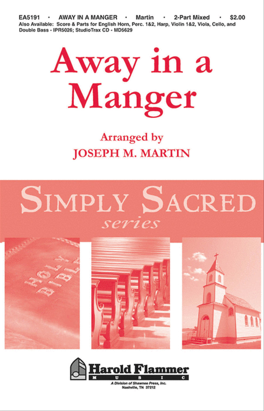 Away in a Manger Away in a Manger 2-Part scores gallery preview page 1
