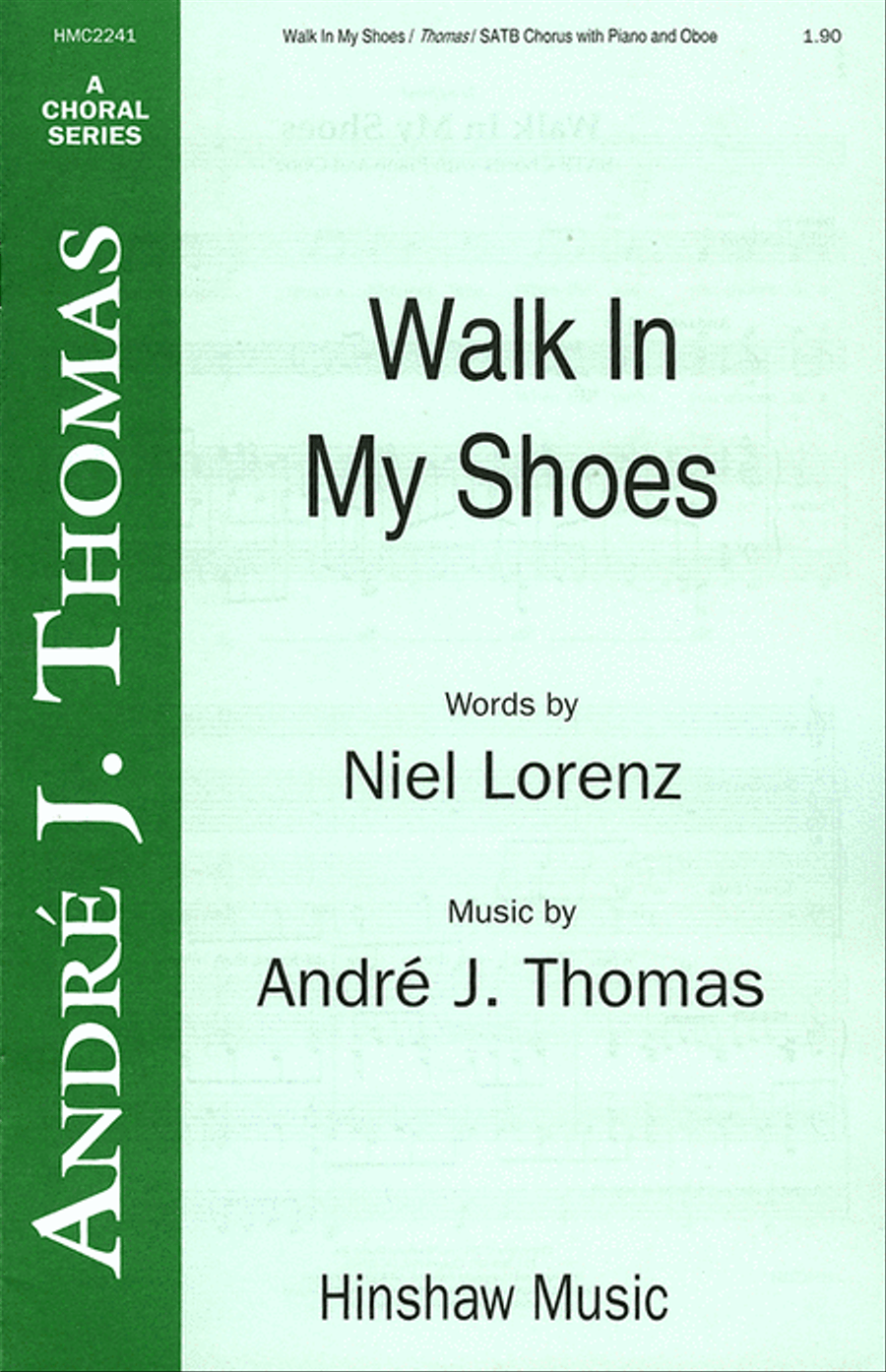Walk in My Shoes Walk in My Shoes 4-Part scores gallery preview page 1