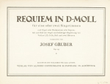 Requiem in d-Moll