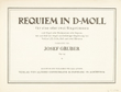 Requiem in d-Moll