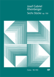 Drei Stucke fur Violoncello und Orgel