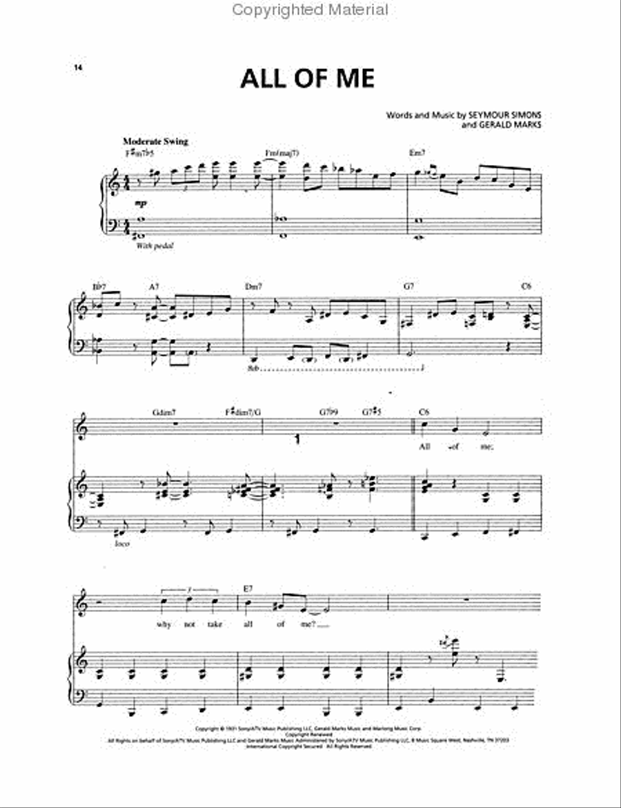 Michael Bublé – Crazy Love Piano, Vocal, Guitar scores gallery preview page 3