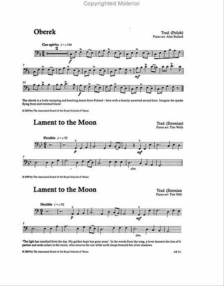 Time Pieces for Double Bass, Volume 1 Double Bass scores gallery preview page 2