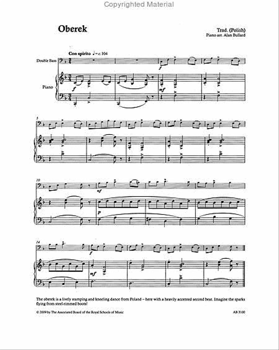 Time Pieces for Double Bass, Volume 1 Double Bass scores gallery preview page 4