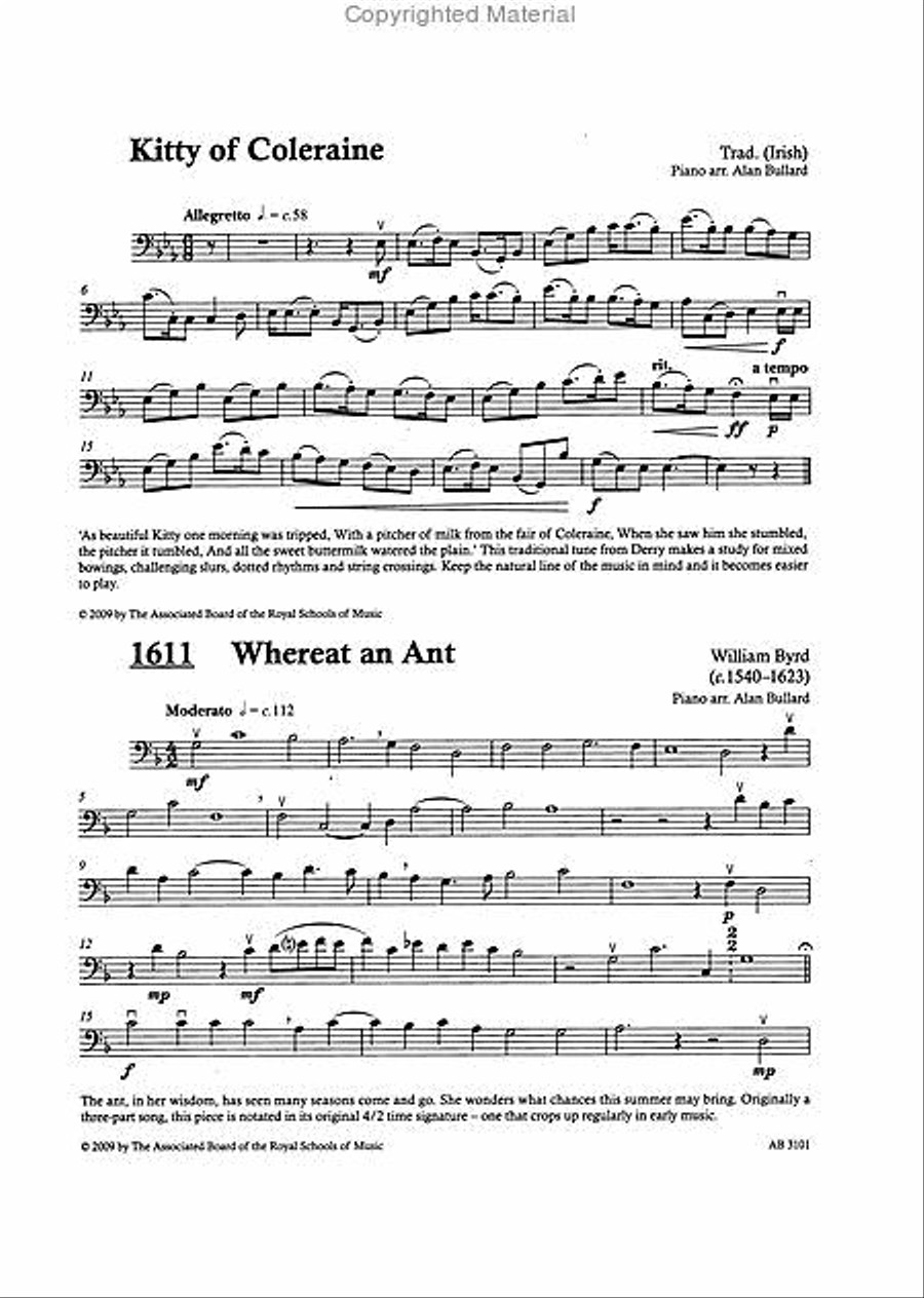 Time Pieces for Double Bass, Volume 2 Double Bass scores gallery preview page 2