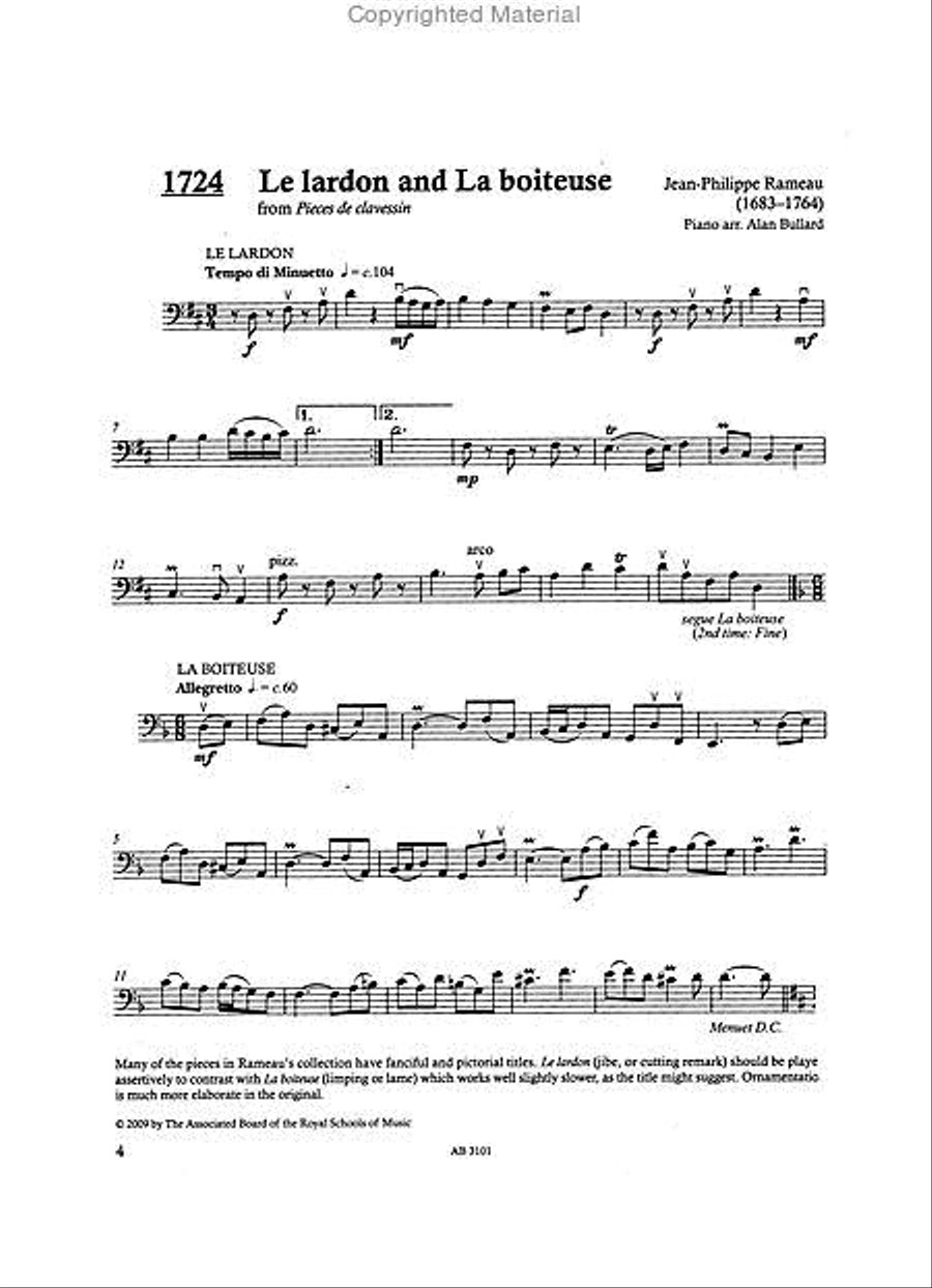 Time Pieces for Double Bass, Volume 2 Double Bass scores gallery preview page 3