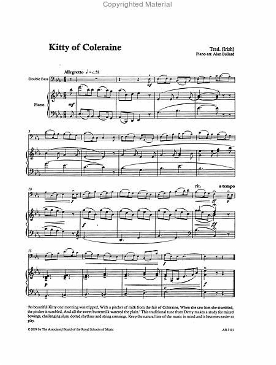 Time Pieces for Double Bass, Volume 2 Double Bass scores gallery preview page 4
