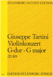 Concerto for violin in G major