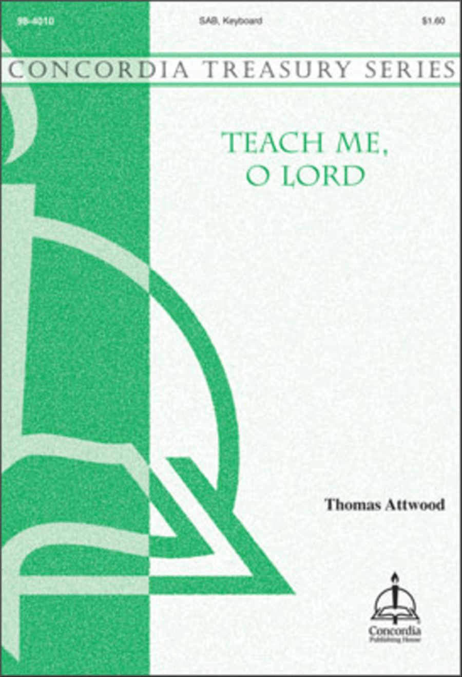 Teach Me, O Lord Choir scores gallery preview page 1