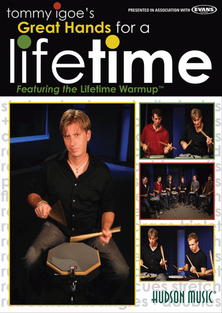 Tommy Igoe – Great Hands for a Lifetime Percussion scores gallery preview page 1
