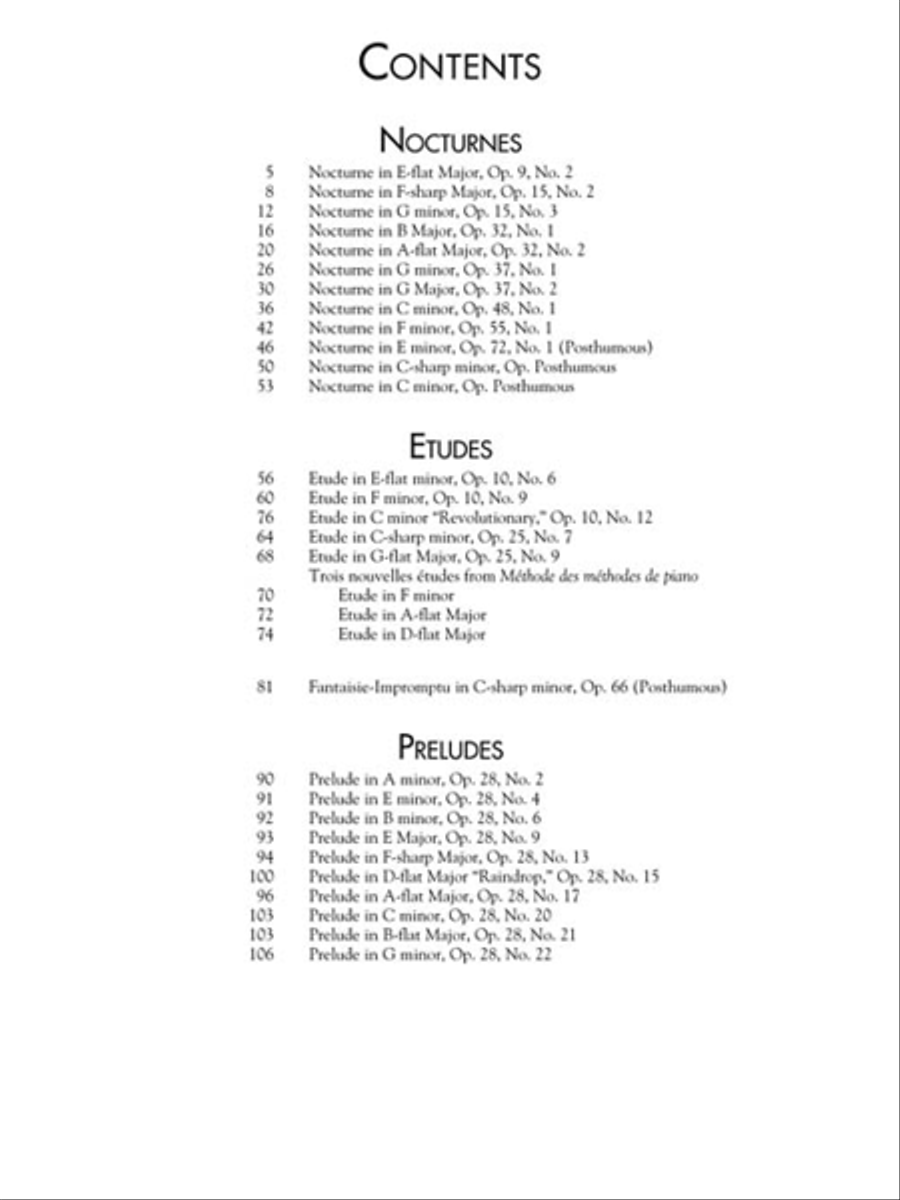 Favorite Piano Works Piano Solo scores gallery preview page 2