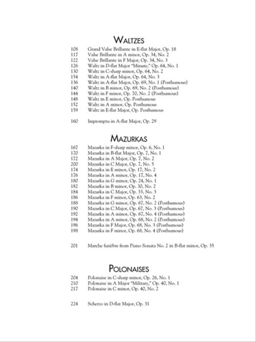 Favorite Piano Works Piano Solo scores gallery preview page 3