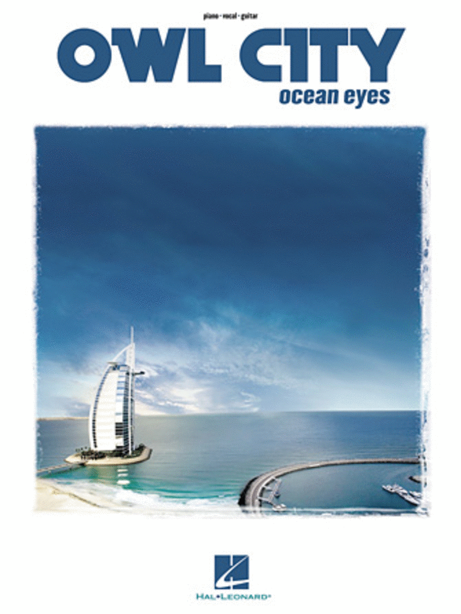Owl City - Ocean Eyes Piano, Vocal, Guitar scores gallery preview page 1