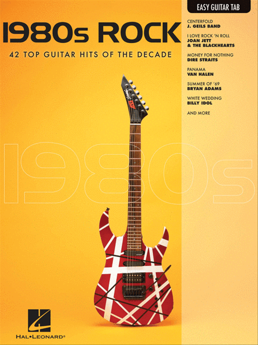 1980s Rock 1980s Rock Electric Guitar scores gallery preview page 1