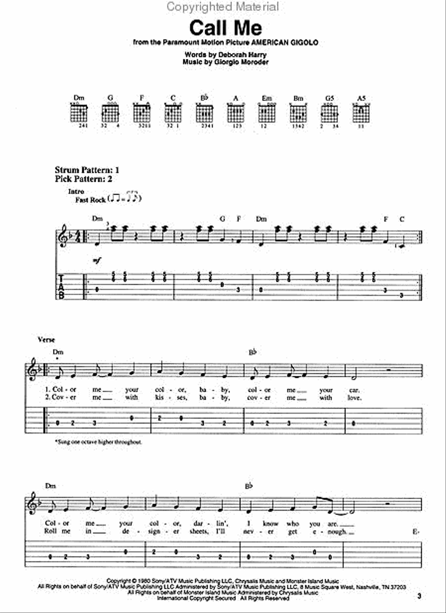 1980s Rock 1980s Rock Electric Guitar scores gallery preview page 2