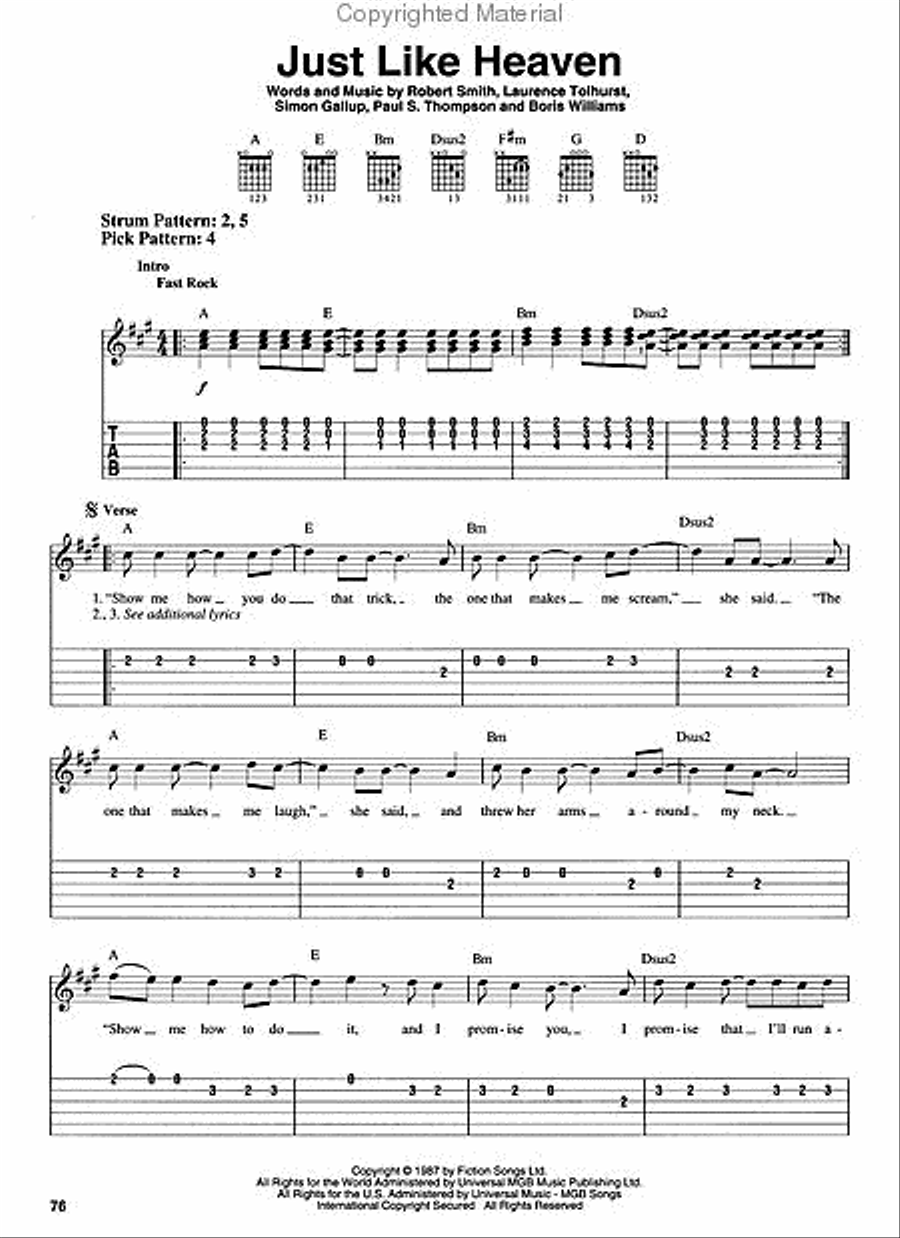 1980s Rock 1980s Rock Electric Guitar scores gallery preview page 4