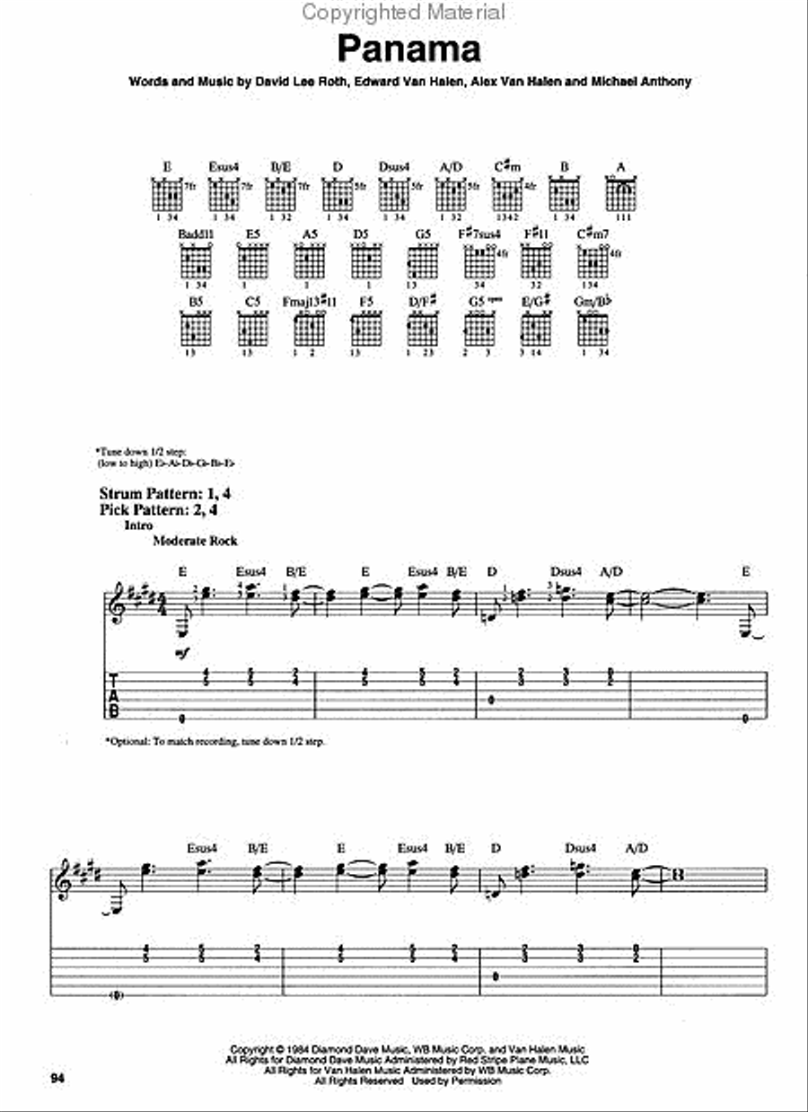 1980s Rock 1980s Rock Electric Guitar scores gallery preview page 5
