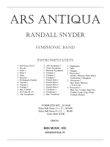Ars Antiqua