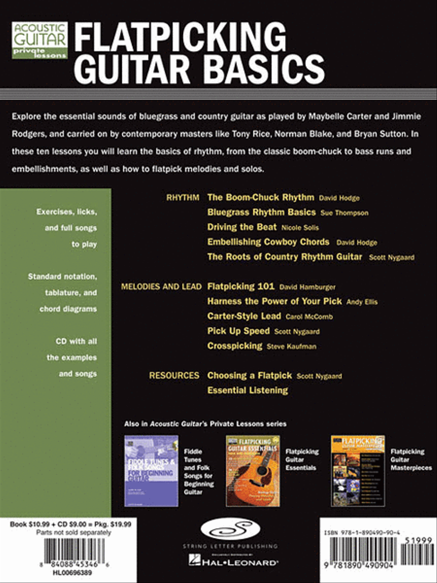 Flatpicking Guitar Basics Acoustic Guitar scores gallery preview page 3