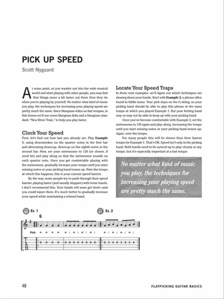 Flatpicking Guitar Basics Acoustic Guitar scores gallery preview page 4