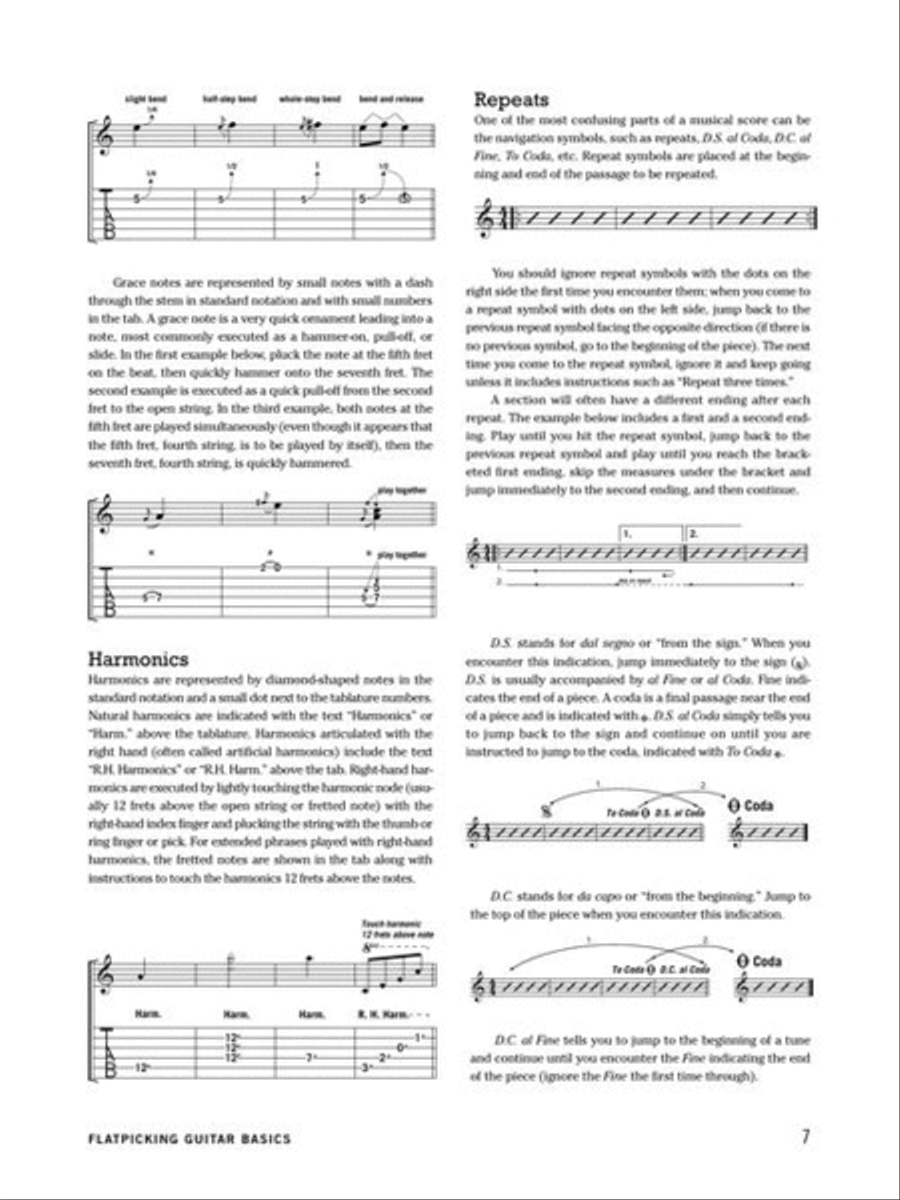 Flatpicking Guitar Basics Acoustic Guitar scores gallery preview page 7