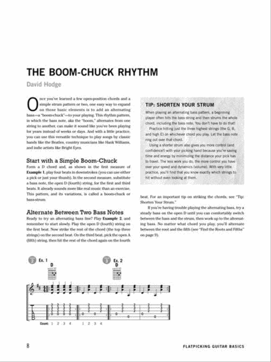 Flatpicking Guitar Basics Acoustic Guitar scores gallery preview page 8
