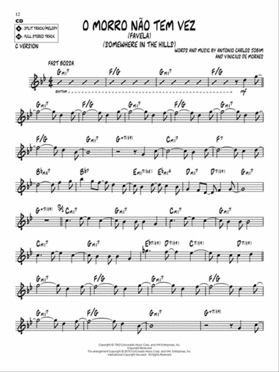 Antonio Carlos Jobim – More Hits C Instrument scores gallery preview page 6