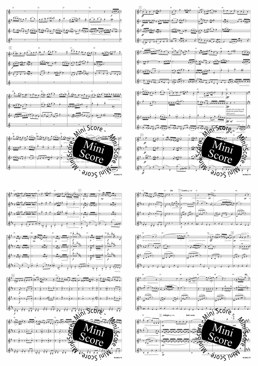 Fuga y Misterio by Astor Piazzolla Saxophone - Sheet Music page 3