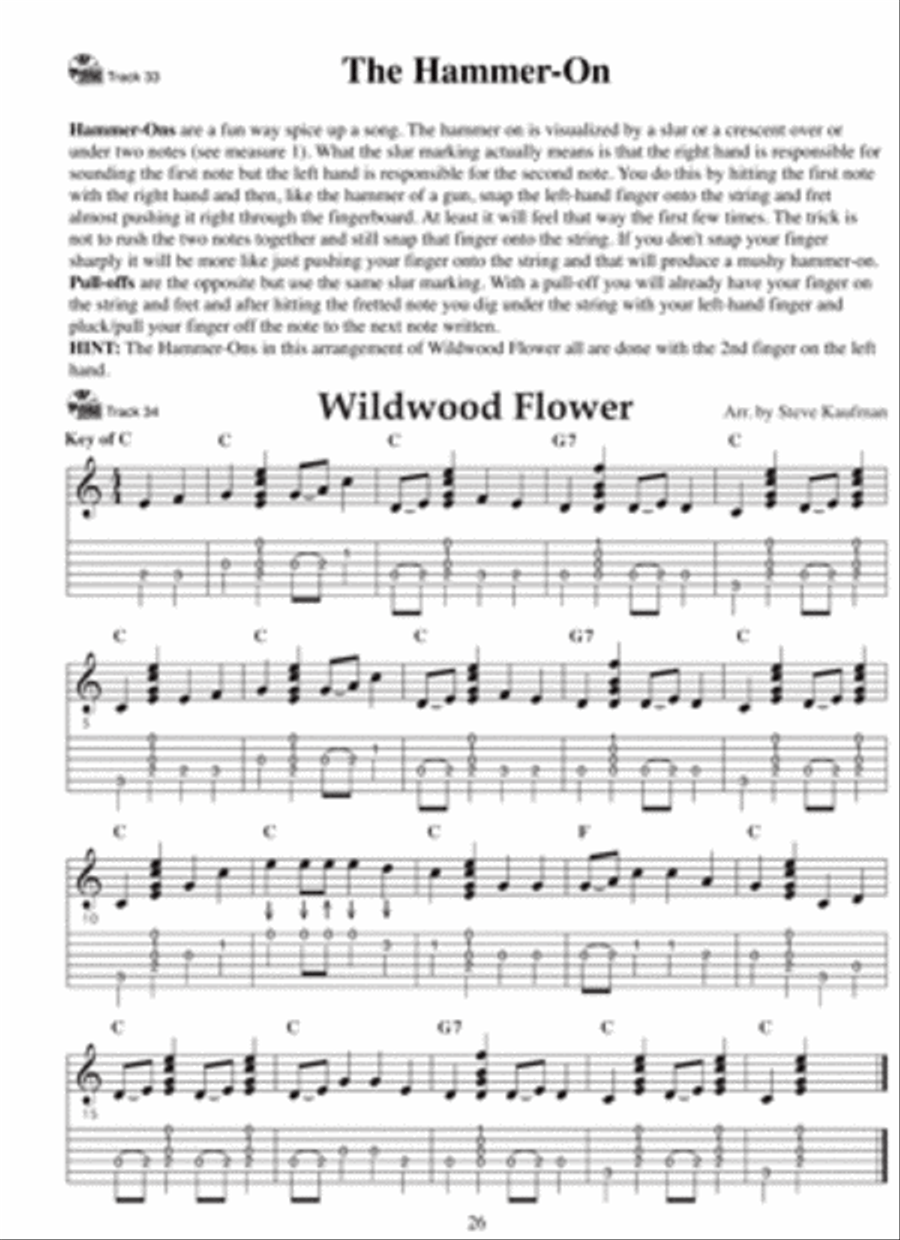 My First Bluegrass Guitar Picking Songs Acoustic Guitar scores gallery preview page 3