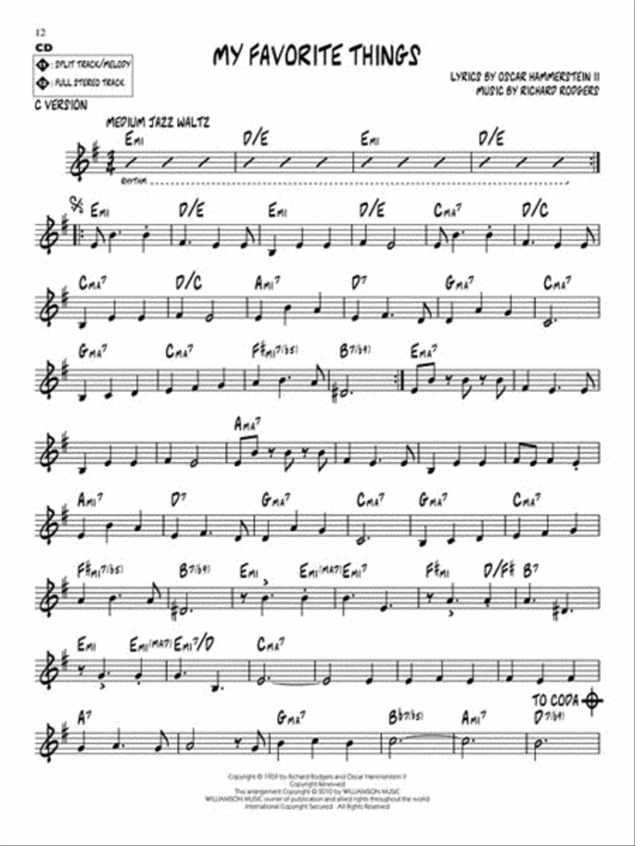 The Sound of Music scores gallery preview page 6