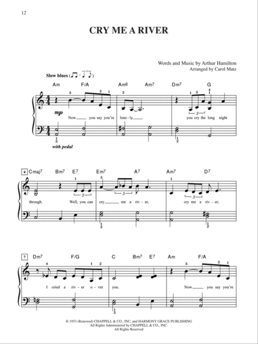 Susan Boyle -- I Dreamed a Dream Easy Piano scores gallery preview page 3