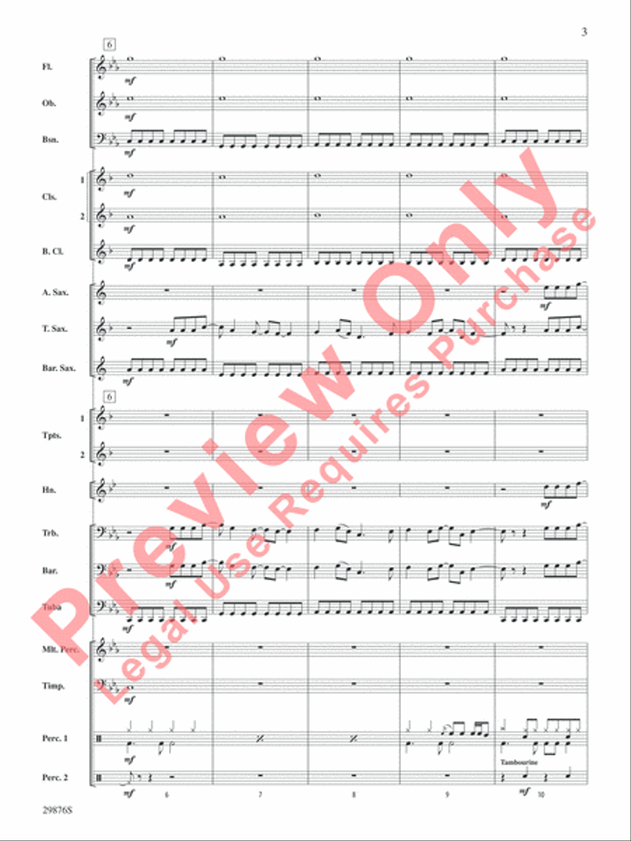 Second Chance Second Chance Concert Band scores gallery preview page 4