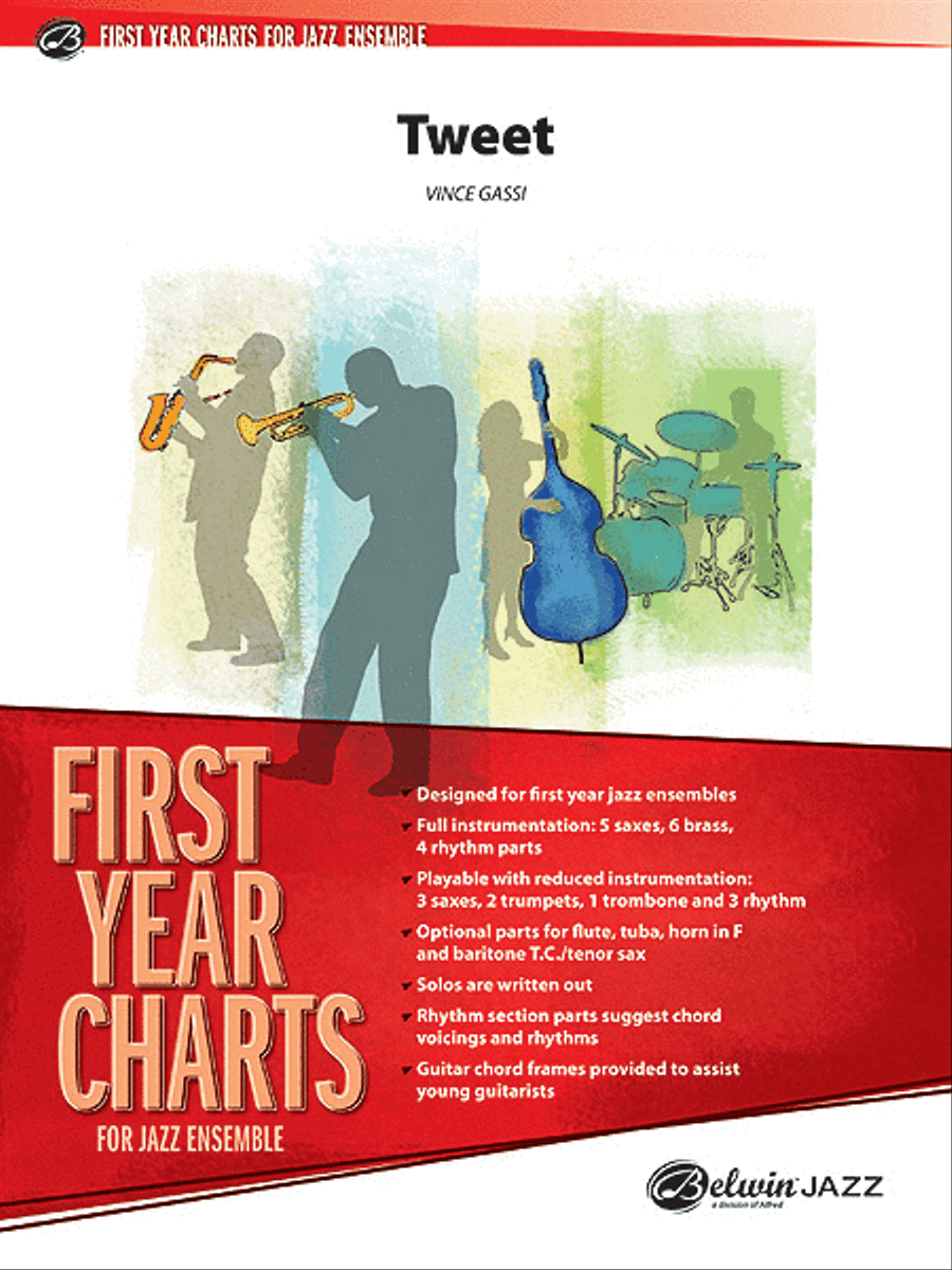 Tweet Jazz Ensemble scores gallery preview page 1