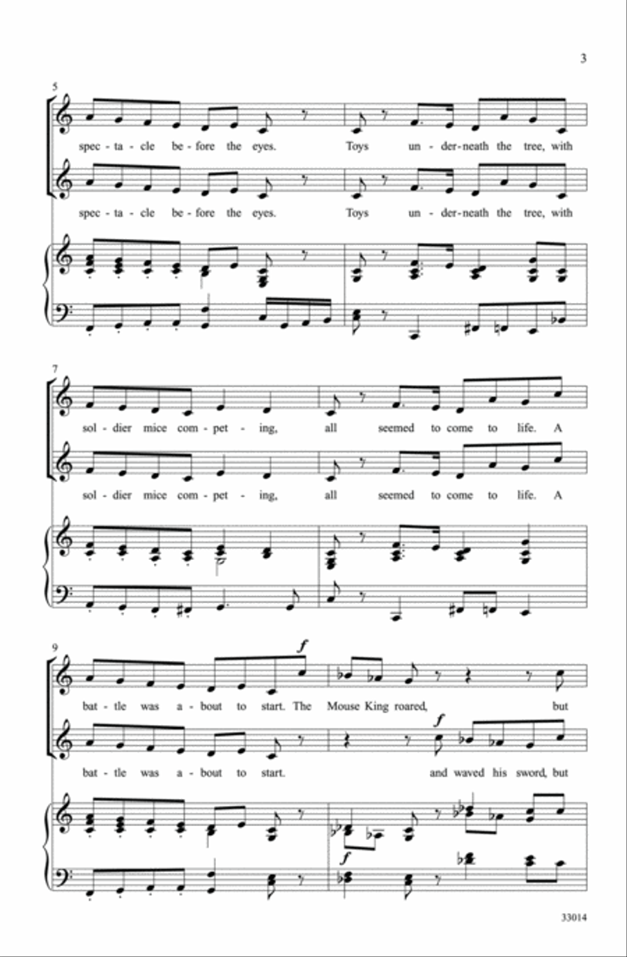 The Nutcracker . . . In About Three Minutes 2-Part scores gallery preview page 3