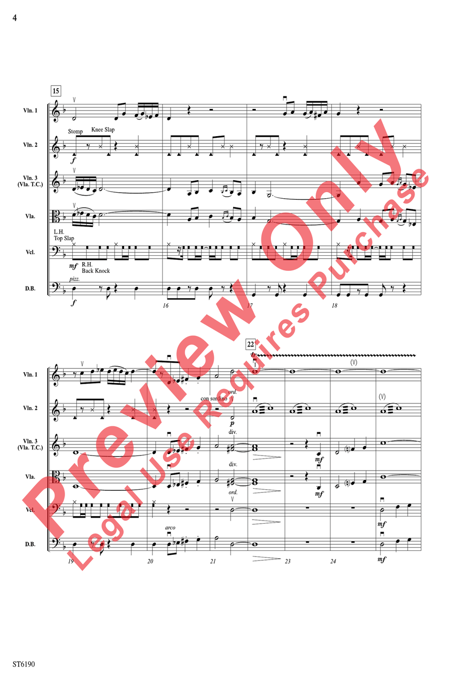 Lion City Lion City String Orchestra scores gallery preview page 4