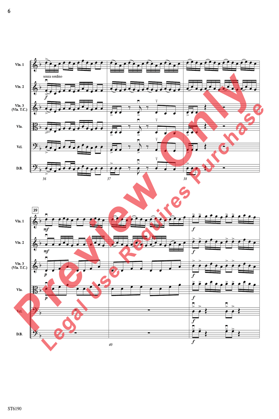 Lion City Lion City String Orchestra scores gallery preview page 6