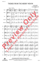 Themes from The Merry Widow String Orchestra scores gallery preview page 3