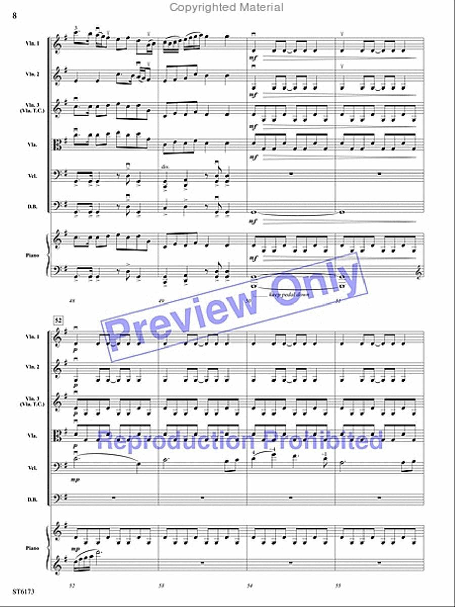 Ice Sculptures Ice Sculptures String Orchestra scores gallery preview page 7