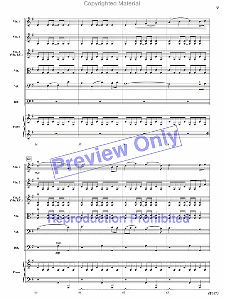 Ice Sculptures Ice Sculptures String Orchestra scores gallery preview page 8
