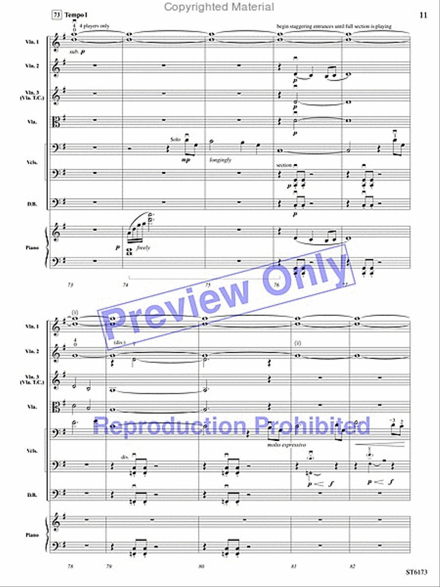 Ice Sculptures Ice Sculptures String Orchestra scores gallery preview page 10