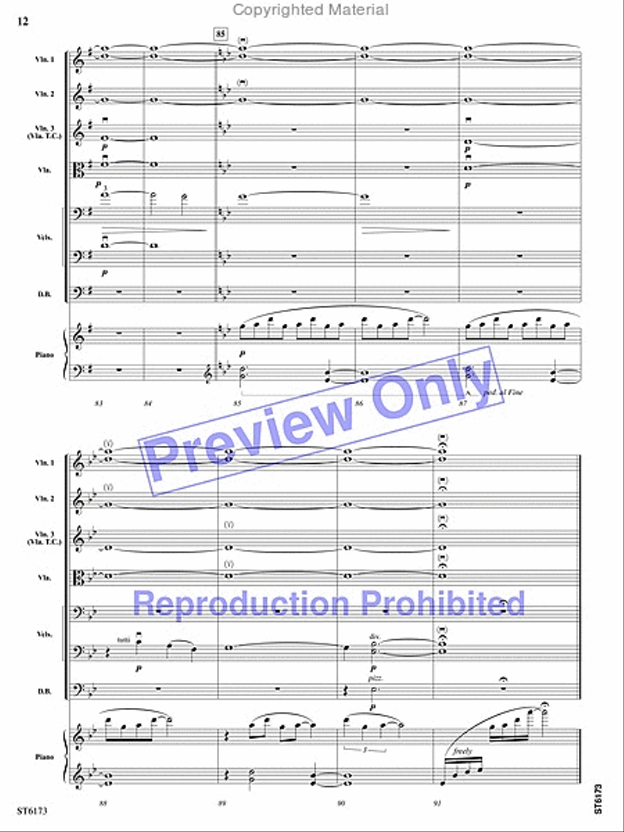 Ice Sculptures Ice Sculptures String Orchestra scores gallery preview page 11