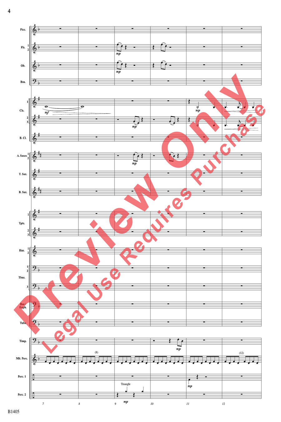 Reverberations Concert Band scores gallery preview page 4