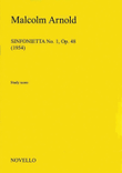 Malcolm Arnold: Sinfonietta No.1 Op.48