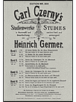 Czerny Studies Book 1 (h. Germer) Pf