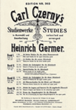 Czerny Studies Book 4 (h. Germer) Pf
