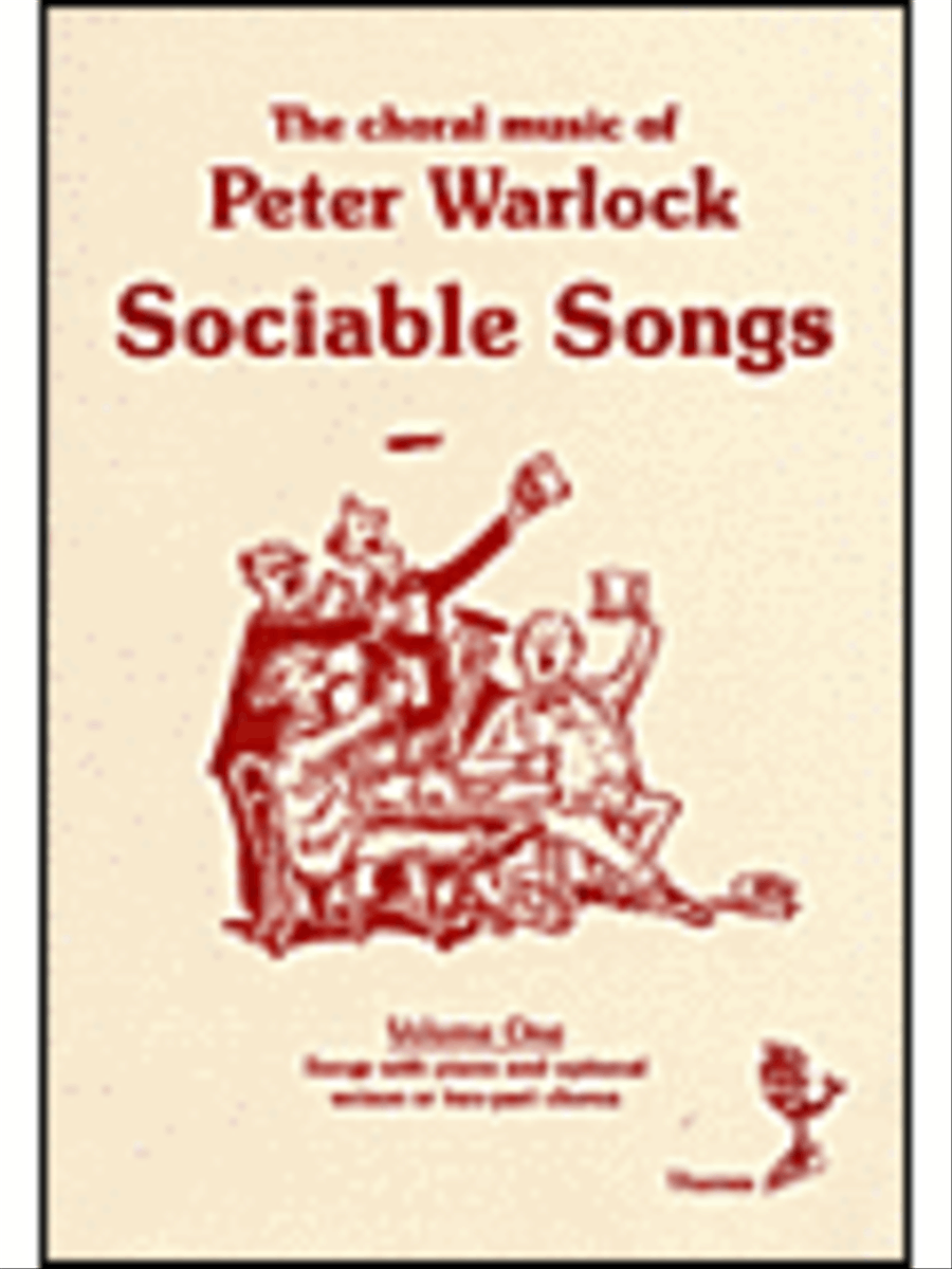 The Choral Music Of Peter Warlock - Volume 1 Sociable Songs Choir scores gallery preview page 1
