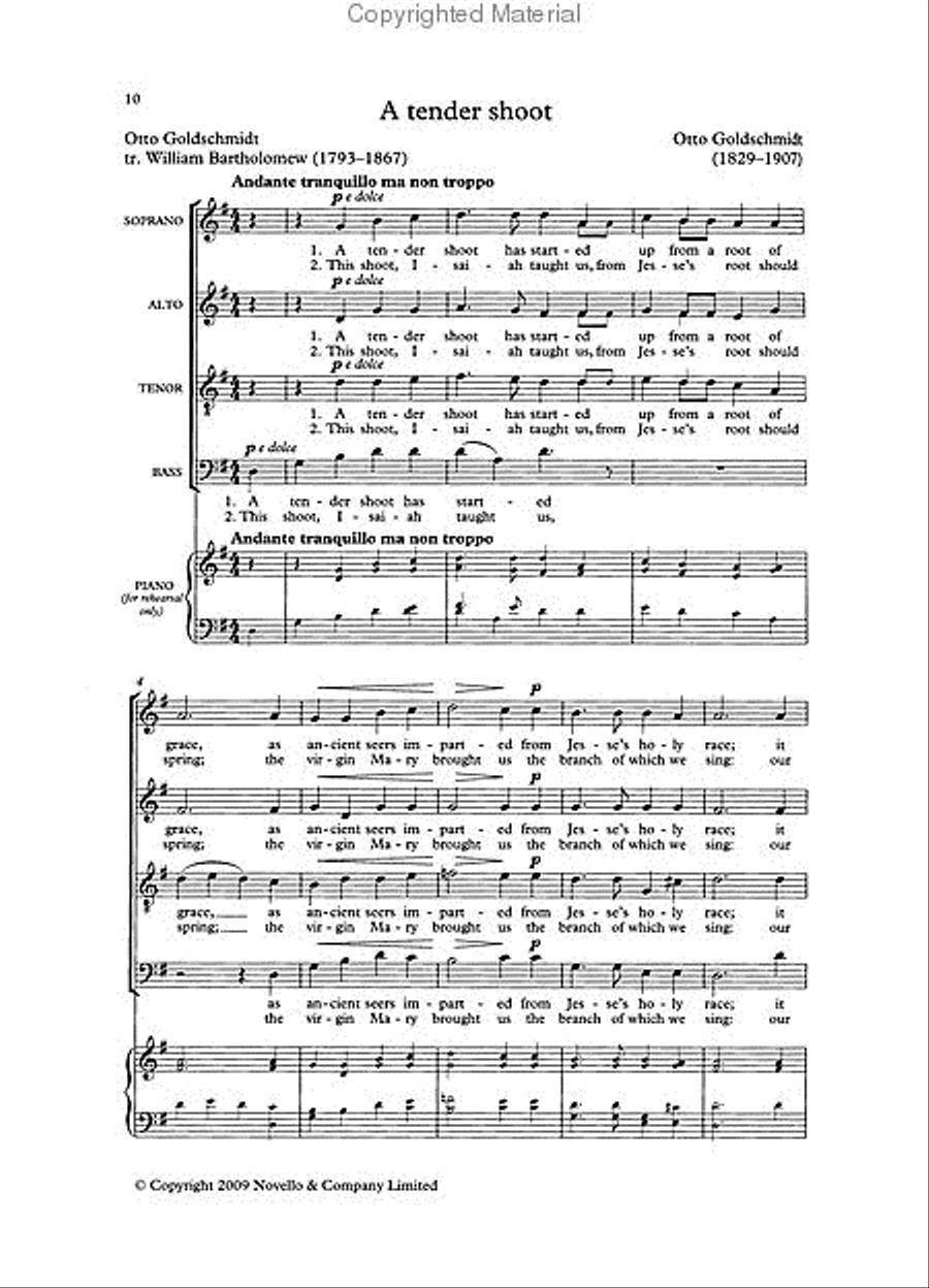 Christmas at King's College 4-Part scores gallery preview page 3